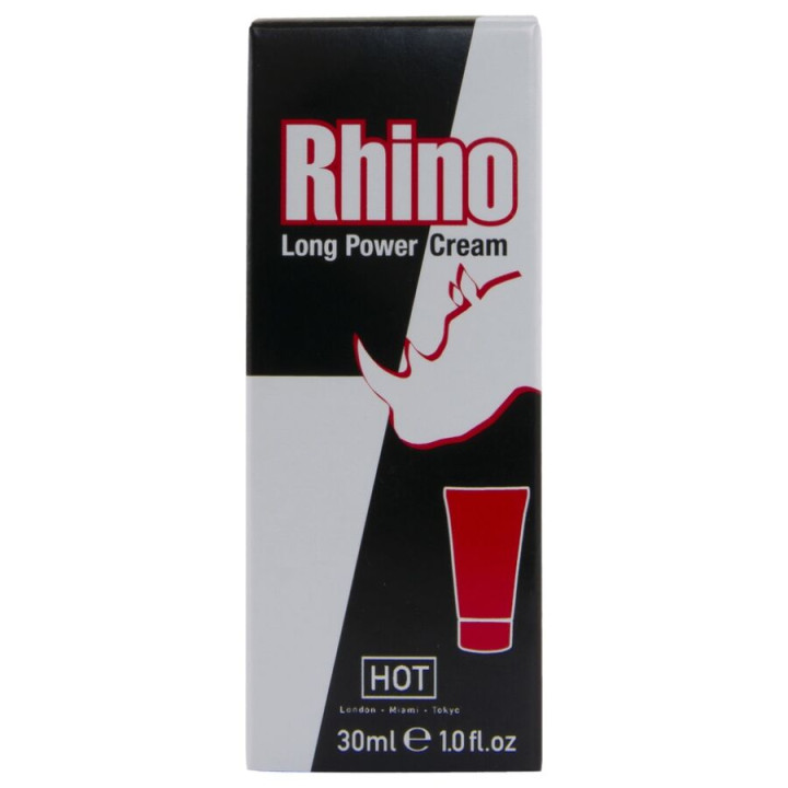 Hot - Rhino Long Power Crema 30 ml