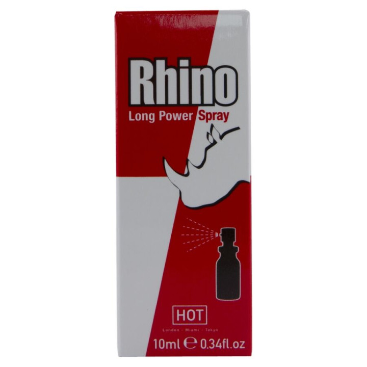 Hot - Rhino Spray a Lunga Potenza 10 ml