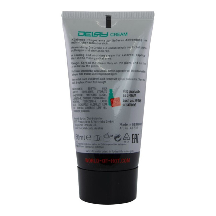Hot - Crema Ritardante 50 ml
