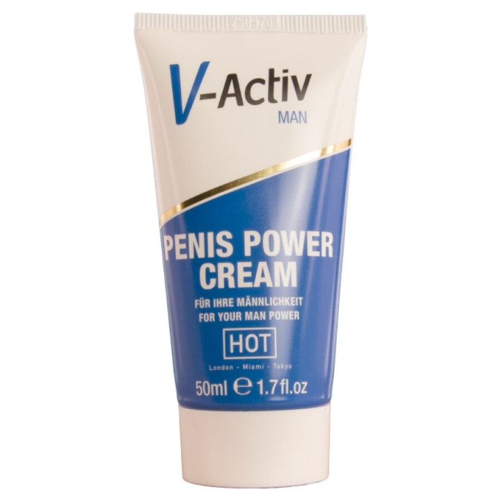 Hot - v-Aktiv Penis Power Creme Für Männer 50 ml