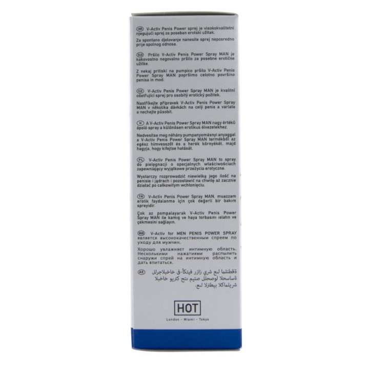 Hot - v-Activ Spray Para Potência Peniana 50 ml