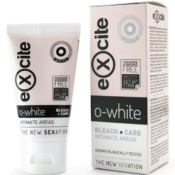 Excite - o White Bleach + Cuidado Áreas Íntimas 50 ml