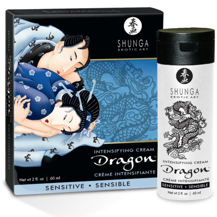 Shunga - Crema Dragon Sensitive Per Coppia