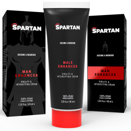 Spartan - Zel Dla Dla Mezczyzn i Wzmacniajacy 100% Weganski Krem