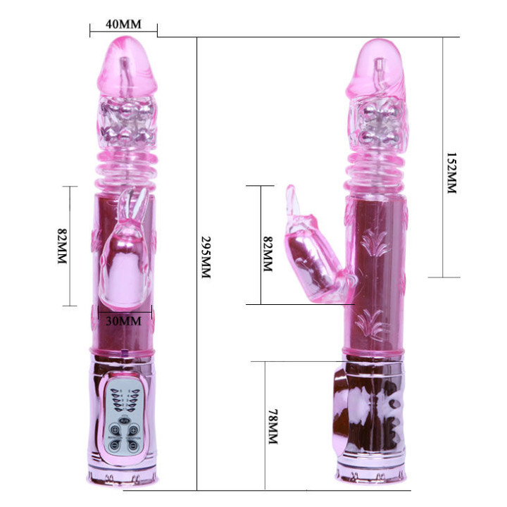 Baile - Rotador Throbbing Bunny Rosa Rampant