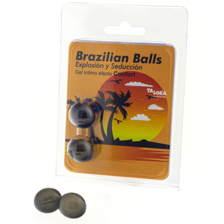 Taloka - 2 Bolas Brasileiras Gel Emocionante Efeito Conforto