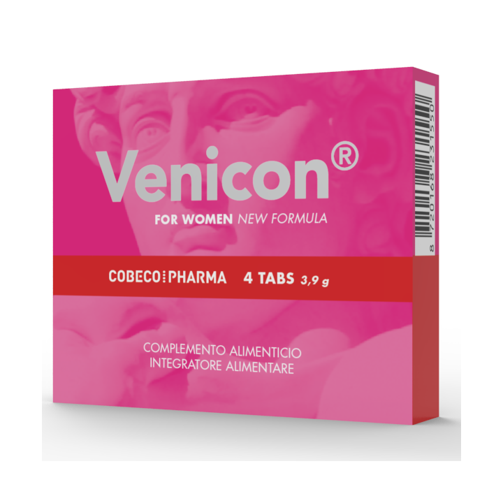 Cobeco - Venicon Suplement na Libido Dla Kobiet 4 Kapsułki