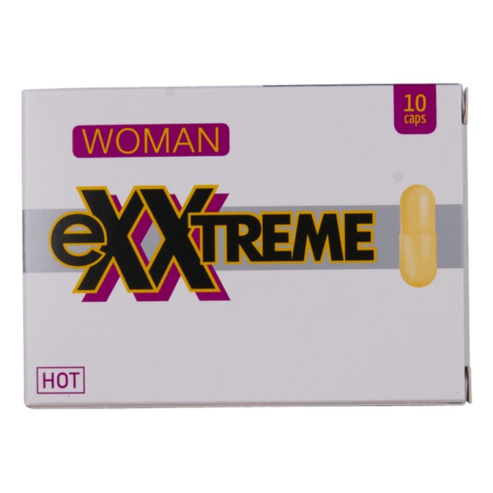 Hot - Exxtreme Cápsulas Líbido Mujer 10 Unidades