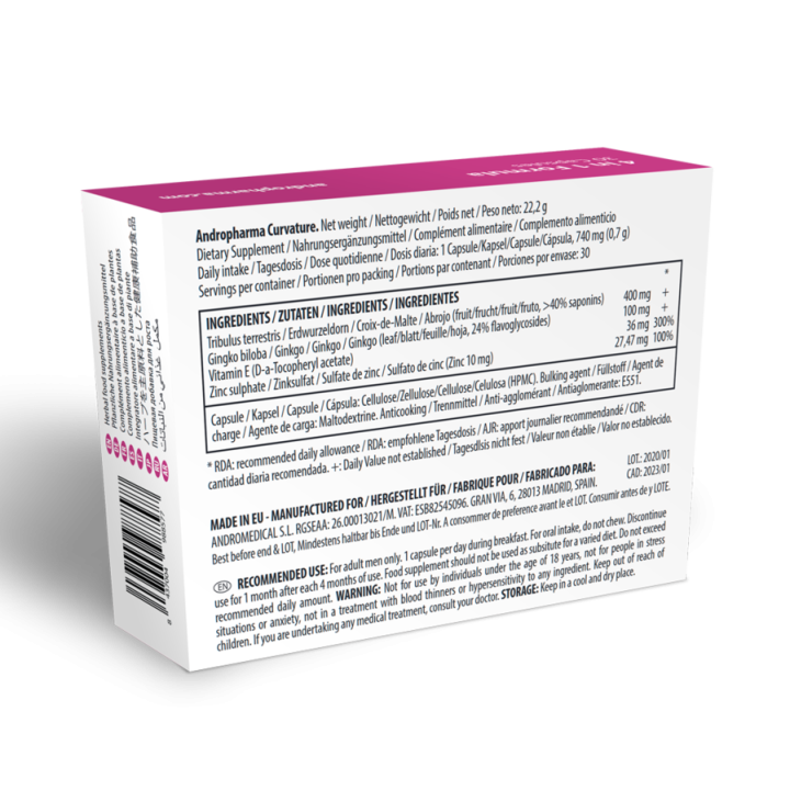 Andropharma - Curvature Peyronie Treatment