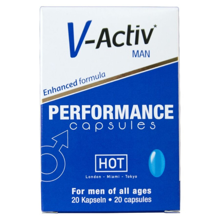 Hot - v-Activ Capsules Homme 20 Unités