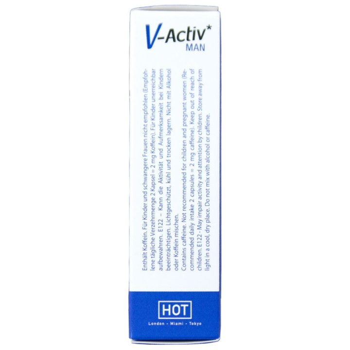 Hot - v-Activ Cápsulas Hombre 20 Unidades