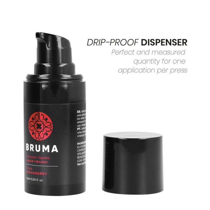 Bruma - Vibrador Líquido Fresa