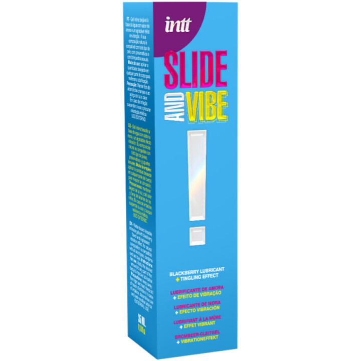 Intt Releases - Lubrifiant Vibrant à Base d'Eau Kissable 35 ml