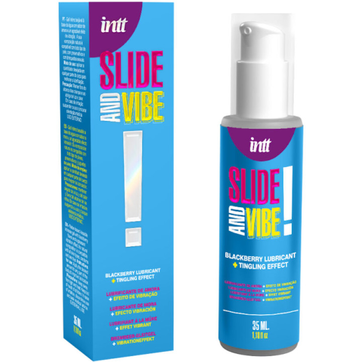 Intt Releases - Kissable Water-Based Vibrating Lubricant 35 ml