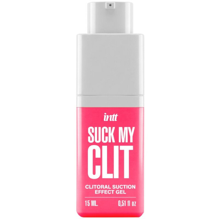 Intt - Suck my Clit Gel Com Efeito de Sucção Morango Silvestre 15 ml