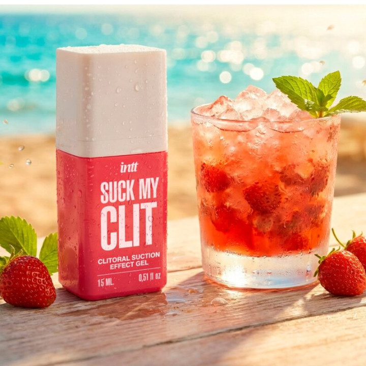 Intt - Suck my Clit Suction Effect Gel Wild Strawberry 15 ml
