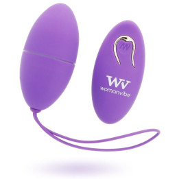 Womanvibe - Alsan Egg Remote Control Silikon Lila