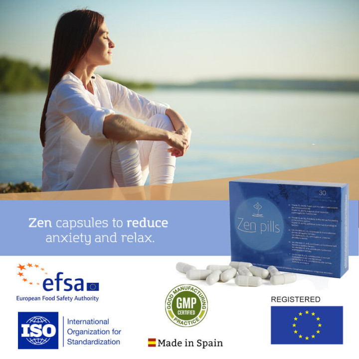 500 Cosmetics - Gélules Zen Pills Pour Réduire l'Anxiété
