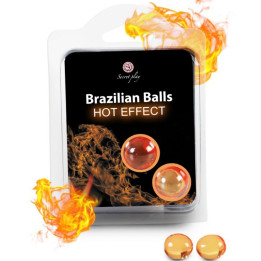 Secretplay - Balles Brésiliennes Effet Chauffant 2 Unités