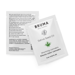 Bruma - Sativa-Samenöl-Gleitgel Mit Wärmendem Cannabisgeschmack 6 ml