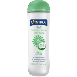 Control - Zel Dzikiej Natury Masaje 3 en 1 200 ml