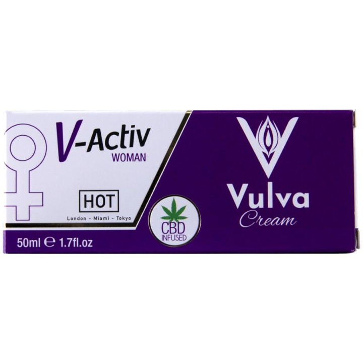 Hot - Crema Para Vulva Con Cbd 50 ml