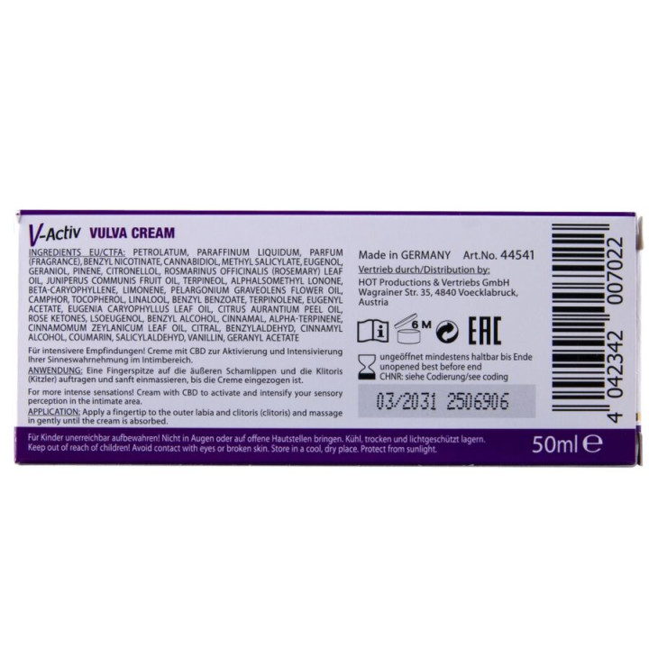 Hot - Krem do Sromu z Cbd 50ml