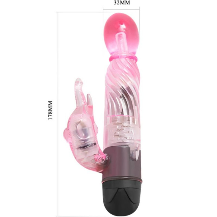 Baile - Vous Offrir Une Sorte de Vibrateur Amant Avec Rabbit Rose 10 Modes