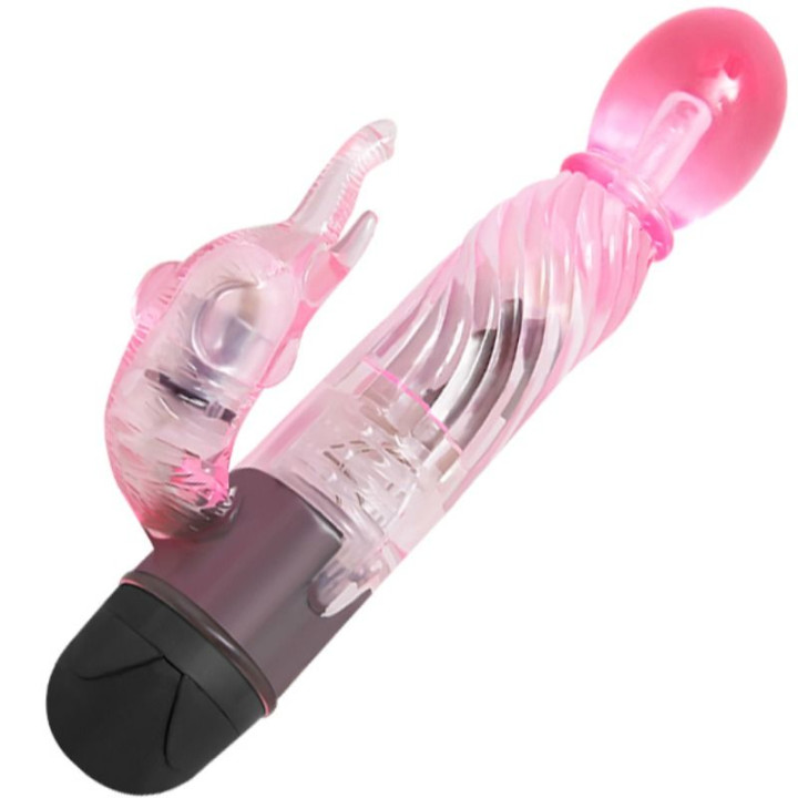 Baile - Darlhe um Tipo de Vibrador Amante Com Coelho Rosa 10 Modos