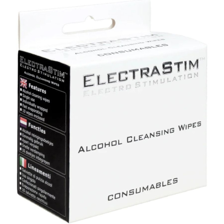 Electrastim - Alcohol Cleansing Wipes 10 Units