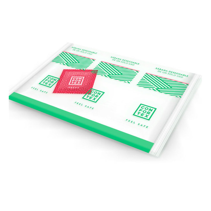 Confortex - Feuilles Hygiéniques Jetables , Sac Individuel + Condom Fraise