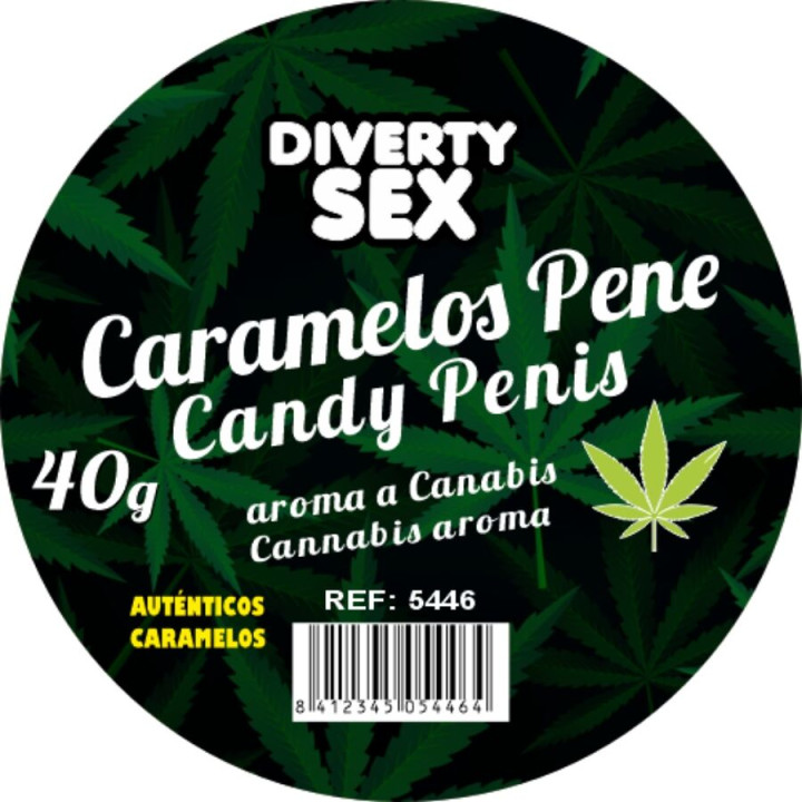 Diablo Goloso - 20 Cukierek Penisowych o Aromacie Konopi