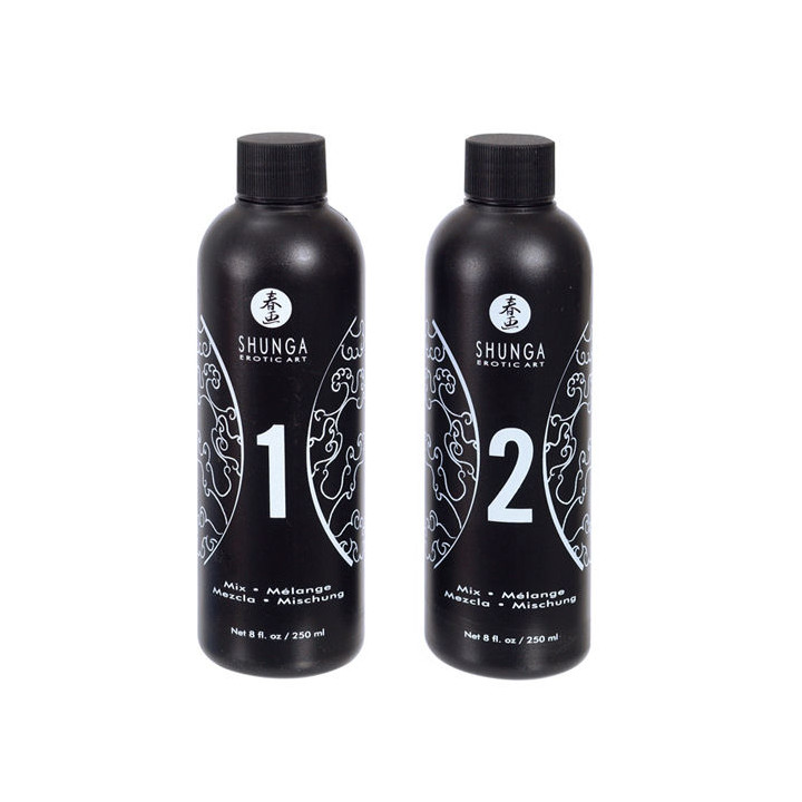 Shunga - Gel de Massagem Erótica Corpo a Corpo Oriental Morangos e Cava