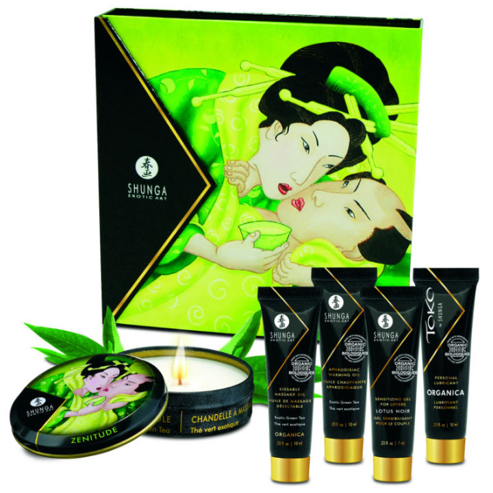 Shunga - Kit tè Verde Biologico Geisha Segreto