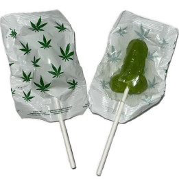 Diablo Goloso - 1 Penis Lollipop Aromat Konopi