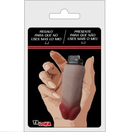Taloka - Fantastico Accendino a Forma di Pene Color Carne