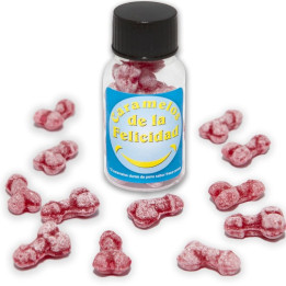 Diablo Picante - s?Oik 12 Szcz??Liwych Cukierków w Kszta?Cie Penisa o Stylu Truskawkowo-wi?Niowym