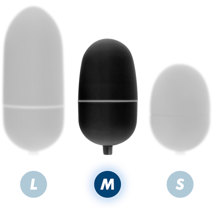 Online - Remote Control Vibrating Egg m Black