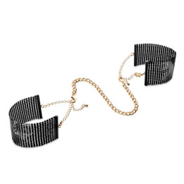 Bijoux - Désir Métallique Algemas de Malha de Metal Preto