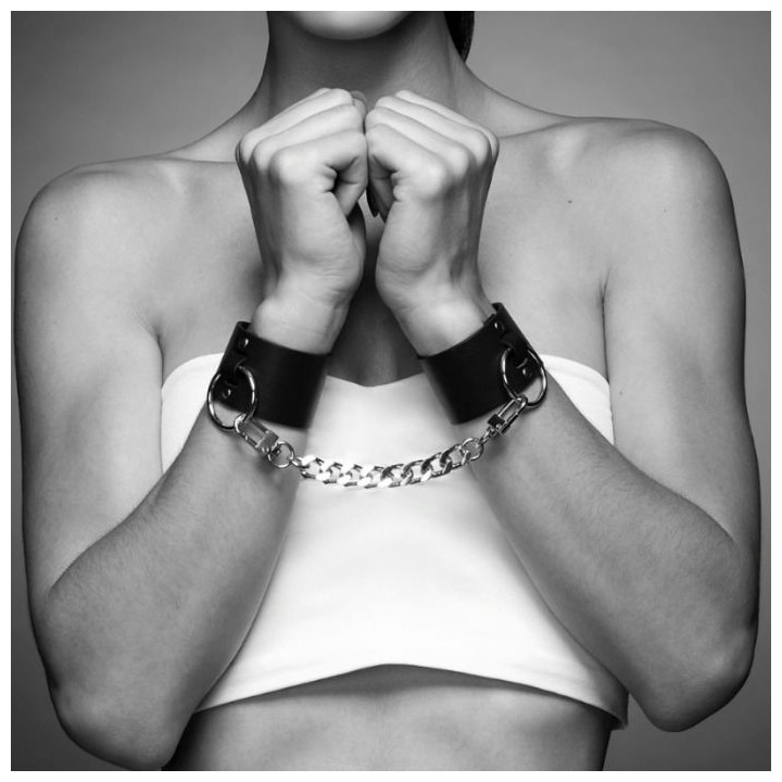 Bijoux Indiscrets Maze - Polsini Largi Nero