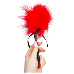 Secretplay - Red Marabou Duster