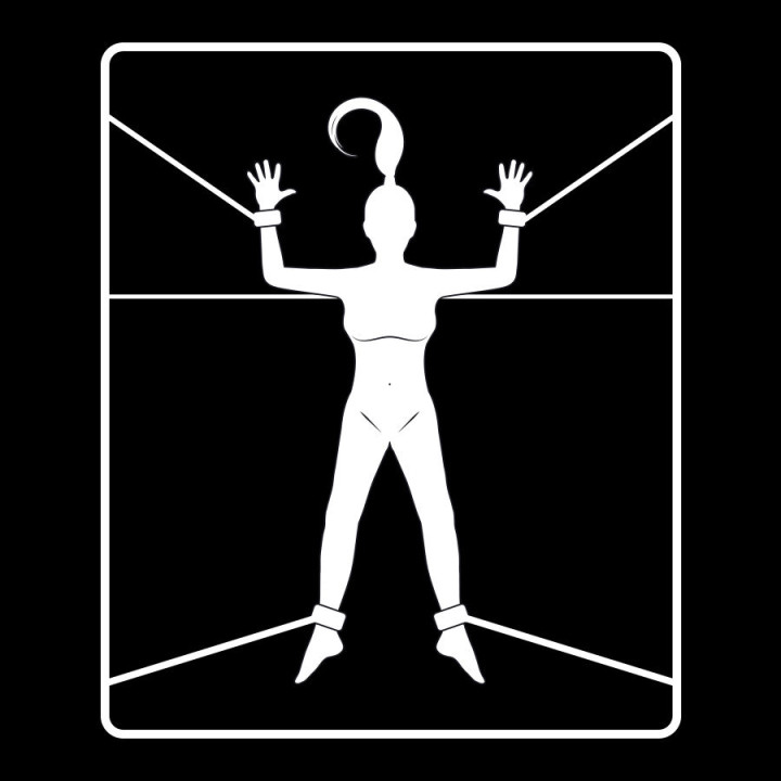 Fetish Submissive - Set di Manette e Cravatte Con Fodera in Noprene