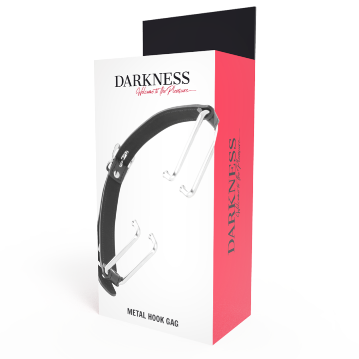 Darkness - Mordaça Com Gancho Preto