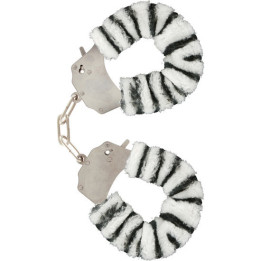Toyjoy - Furry Fun Manschetten Bondage Zebra