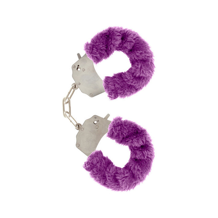 Toyjoy - Furry Fun Cuffs Bondage Roxo