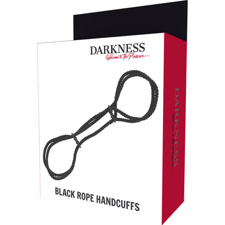 Darkness - Algemas de Corda 100% Algodo ou Algemas de Tornozelo