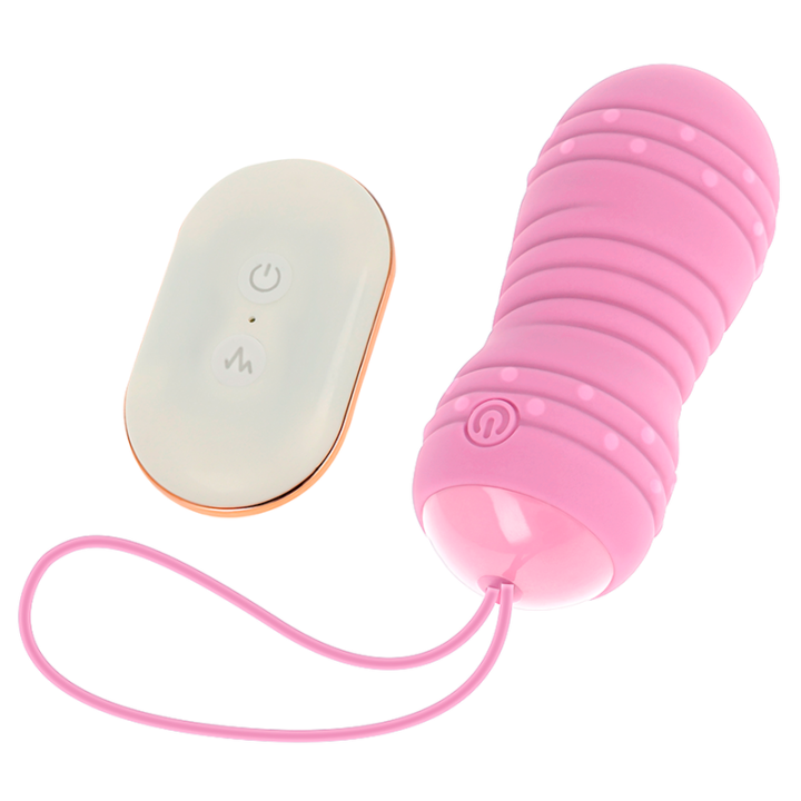 Ohmama - Huevo Control Remoto 7 Modos Rotacion Rosa