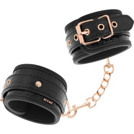 Begme - Kajdanki Premium Black Edition z Neoprenowa Wysciolka