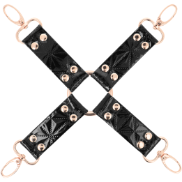 Begme - Black Edition Vegane Leder-Hog-Krawatte