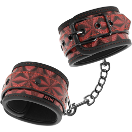 Begme - Punhos de Tornozelo Premium Red Edition Com Forro de Neoprene